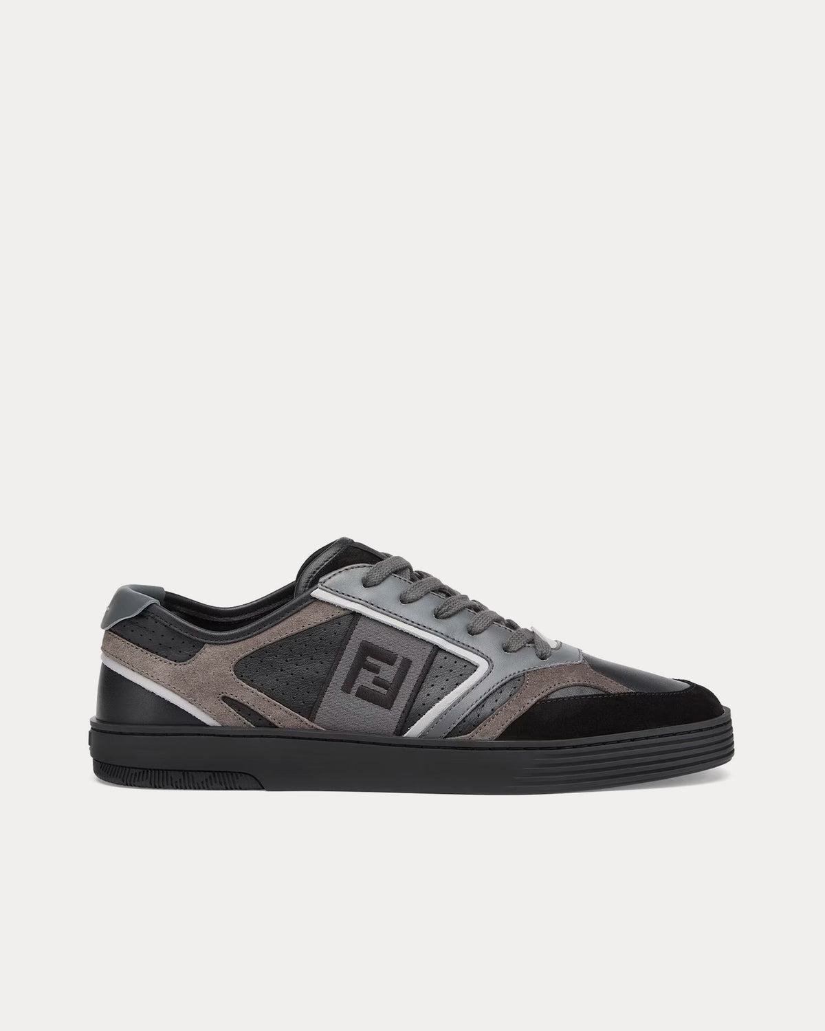 Fendi Men's New Summery Canvas Monogram Low Top Sneakers | Neiman Marcus